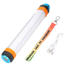 Outdoor Survival Kit LED Flashlight Mosquito Repellent Lamp USB Rechargeable Power Bank Waterproof Emergency Light with Magnetic Base for Camping