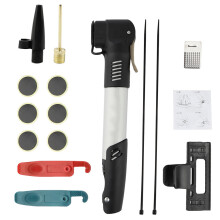 Adaptateur polyvalent pour pompe à vélo à double tête, raccord rapide pour valves Presta et Schrader, compatibilité universelle pour un gonflage