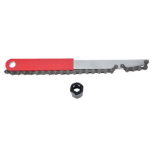 Kit di attrezzi per la riparazione di biciclette, multifunzionale, estrattore per staffe, estrattore per pedivelle, estrattore per catena, estrattore