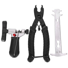 Kit d'outils professionnel pour la réparation de chaînes de vélo, comprenant une pince à maillons et un dérive-chaîne pour l'entretien de la