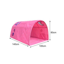 Magische bedtent voor kinderen, fantasievol, opvouwbaar speelbed voor binnen en buiten, tweepersoonsformaat, magische leeshoek voor meisjes, kinderen
