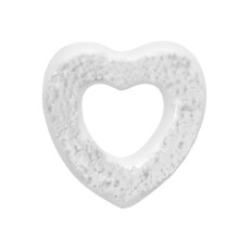 Glam Decorative Statue, Unique Design Glitter Heart Pool Float, Glamorous Luxury Glam Decorative Statue for Pool Beach Party Supplies (1PCS)