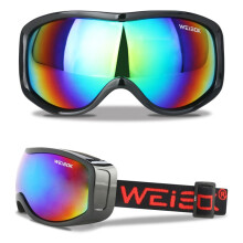 Ski Goggles for Adults, Anti Fog System with UV 400 Protection, Spherical Dual-Lens Design for Snowboarding and Cycling, Panoramic Vision Winter Sport