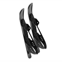 Portable Ski-shoe Attachments For Winter Adventure, Highly Durable Fiberglass Reinforced Material Ensures Long-lasting Performance, Mini Short Ski Ska