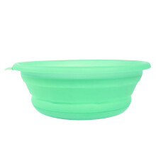 Expandable Silicone Basin, Collapsible Portable Camping Pot with Hole, Large Size for Outdoor Adventures, BPA Free Food-grade Material, Anti-seepage f