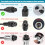 Efficient Charging System for 36V Balancing Scooter, DC Connector 5.5X2.5mm with Removable Plug Design, Automatic Charging Mode and Float Mode for 2