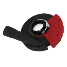 winkelpolierer Staubschutzabdeckung PA66 Rot Schwarz 125 150mm Verschleißfeste Oberfläche 5 Zoll