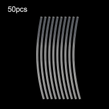 Versatile Plastic Tube Kit for Crafting, Clear Fly Tying Materials Perfect for DIY Fly Tying Projects, Safe Eco-Friendly and Corrosion Resistant, Whit