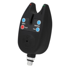 Fishing Alarm With Sound Light Warning, Wear Resistant Plastic Material, Waterproof Bite Indicator For Night Fishing