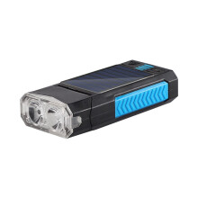 Solar Power Bank Portable Charger, Waterproof Dust Proof Energy Saving External Battery Pack with LED Flashlight, Solar Charger with Fast Charging for