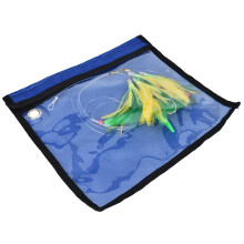 Federköder-Set für Salzwasserangeln, Vogelköder, Mahi-Magnet, leuchtende Farben, robuster Kristallkopf, hochwertige Verarbeitung, inklusive