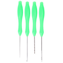 Fishing Bait Needle Stainless Steel Construction Lightweight Fishing Accessories For Carp Hook Worm Threader Durable Lure Needle With Anti Slip Textur