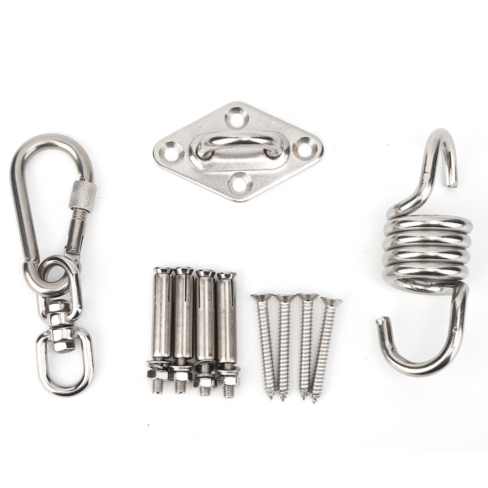 Swing Hanger For Outdoor Playsets, Heavy Duty Stainless Steel Suspension Hook With 360 Degree Rotation, Corrosion Resistant Swivel Eye Hook For Hammoc 9301476308982
