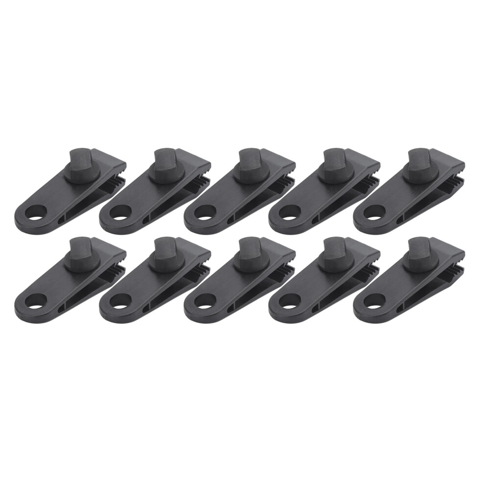 Heavy Duty Lock Grip Tarp Clips Windproof Clamps Withstand Strong Wind Adjustable Thumb Screw Sturdy Fixing Clamp For Awning Tent Canopy Use Reusable 9301476309026