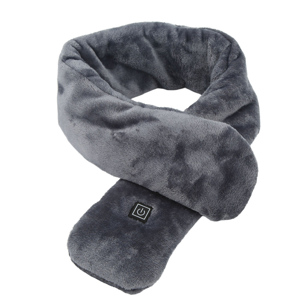 Electric Neck Heating Pad USB, Heated Scarf With Three Temperature Settings Soft And Skin Friendly Fabric, Rechargeable Winter Portable Warmer For Nec