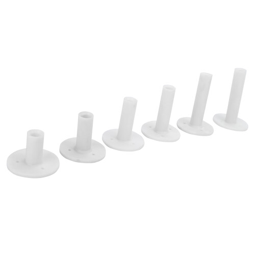 6Pcs Golf Gummi Tee Halter Golf Training Aid für 1