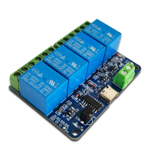 Infrared Wireless Remote Control  Self-Locking Tap Interlock Multi-Function Convenient 4-Way Relay Module