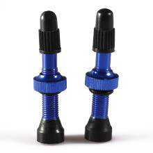 Bike Valve Presta, Anti Rust Lightweight Anodized Aluminum, Tubeless Technology Vacuum Valve For Mountain Bikes Road Bike, Multiple Color Green, 1 Pc
