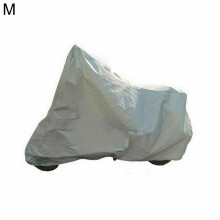 Funda para motocicleta para todas las estaciones, protector contra el polvo, protección ligera e impermeable con acabado reflectante, material
