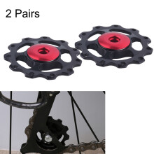 Poulie usinée CNC pour VTT, galet de roulement de dérailleur arrière en alliage d'aluminium pour VTT et vélos de route, support silencieux et