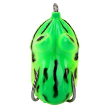 Realistic Frog Lure, Hollow Body Soft Fishing Bait with Anatomically Correct Profile and Sealed Hook Shank, Lifelike Appearance for Bass Fishing