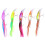 Fishing Lures With Through-wire Construction, Simulation Squid Design, Sharp Treble Hooks, Streamlined Baits, Perfect For Targeting Predatory Fish In 1