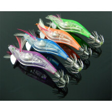 Simulation Prawn Lures, Lighted Squid Jig Hooks, Electric Shrimp For Enhancing Fishing Efficiency, Lifelike Appearance Attracts Perch, Yellow Perch,
