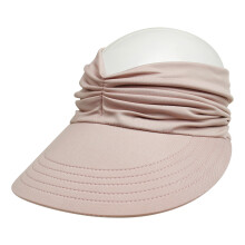 Women's Sun Visor Hat UV Protection Rechargeable Sun Hats for Women with Empty Top Design, Wide Brim Summer Beach Sports Visors with Oversized Sun Vis