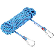 Static Rock Climbing Rope, Reinforced Polyester Wires Braided For Mountaineering, Hiking, Camping, Emergency Rope Tree Work, Non-Slip, Water-Resistant