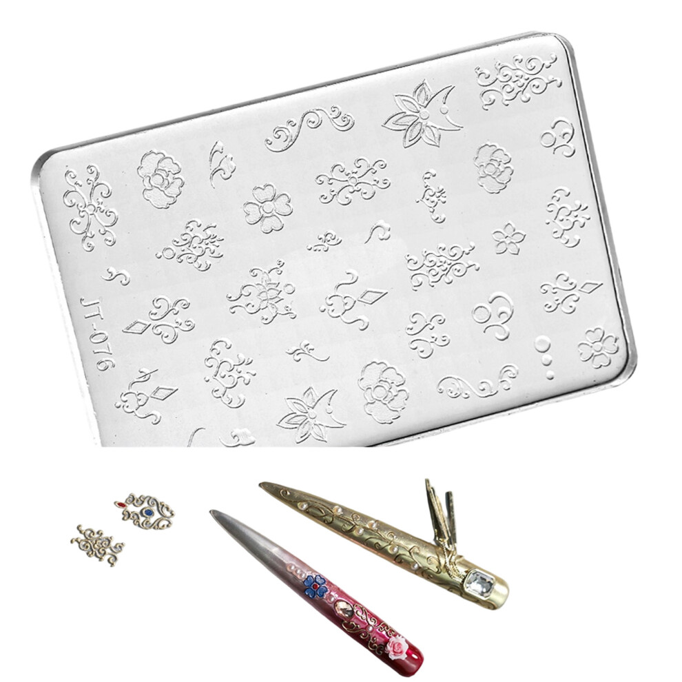 Nail Art Moulds Silicone Template Nail Designing Tool-JT076