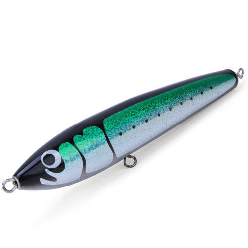 Δόλωμα Topwater Premium για ψάρεμα, Τεχνική Walk The Dog με ρεαλιστικά τρισδιάστατα μάτια και