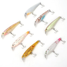 Topwater Trout Attack Fishing Plug Lure Micro Popper Surface Action Bait with Realistic Design for Bass and Trout Freshwater Saltwater Fishing