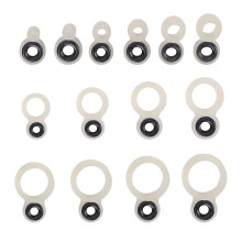Fishing Rod Repair Kit with Anti Tangle Smooth to Use Ceramic Ring Oxidized Surface Lightweight Durable Replacement Accessories for Anglers
