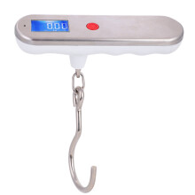 Peak Hold precisieweegschaal, draagbare weegschaal met verlicht lcd-display voor op reis en buitengebruik, compacte, duurzame digitale