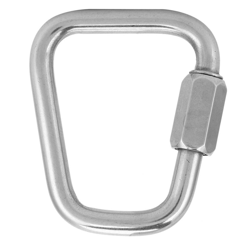 Heavy Duty Quick Link Stainless Steel Marine Grade Chain Connector Locking Carabiner High Load Bearing Capacity Corrosion Resistant Outdoor Use 9301476405704