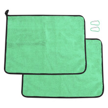 Thickened Double Layer Fishing Towel, Absorbent Soft and Fluffy Cloth with Non-slip Features for Outdoor Fishing, Coral Velvet Material Ensures Durabi