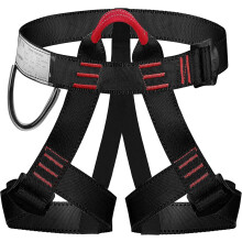 Climbing Harness, Mountaineering Rock Climbing Harness Half Body Harness for Rappelling Fire Rescuing Tree Climbing Outdoor Adventure, Safety Certifie