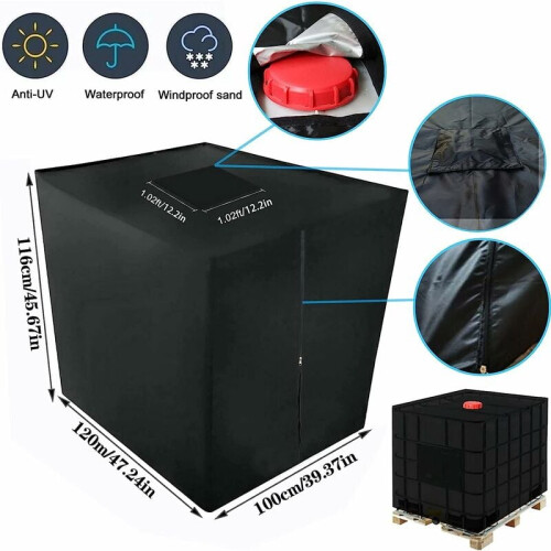 Το Outdoor Storage Hero, το κάλυμμα Tote από πολυεστέρα 210D Ibc προσφέρει πλήρη προστασία από το 1
