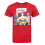 DC Comics (Large) DC Comics Short Sleeved T-Shirt (Mens Red) 1