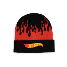 Hot Wheels Beanie Hat (Unisex Black)