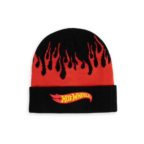 Hot Wheels Hot Wheels Beanie Hat (Unisex Black)