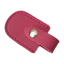 Étui à ciseaux étanche en cuir, porte-ciseaux,-Rose rouge