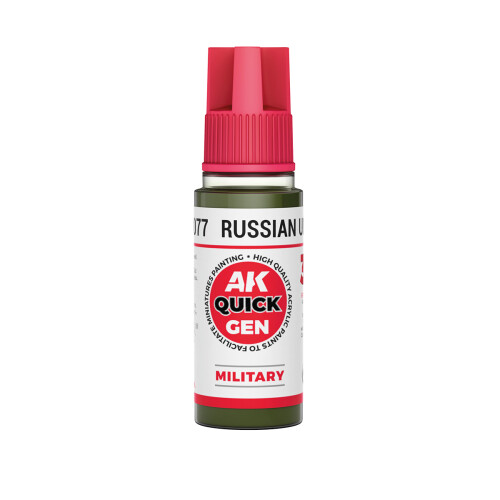 AK Interactive Quick Gen 17077 Russian Uniform 18ml Acrylic Paint