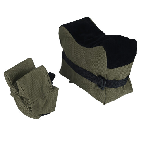 Unbefüllte Front- und Rear-Schusssandsäcke, Armeegrün, 22x10x20cm 1