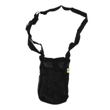 Držiak na fľaše s vodou, odolný nylonový materiál, doplnok na outdoorové aktivity s nastaviteľným ramenným popruhom, držiak na fľaše s