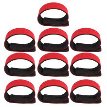 Fishing Rod Strap High Elasticity Fishing Pole Sleeve Strap With Guide Ring Slot For Secure Rod Protection Outdoor Fishing Accessory Adjustable Strap