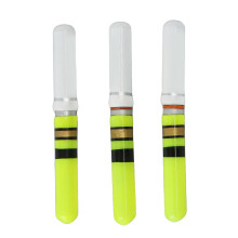 Glow Sticks for Night Fishing, Long Lasting Time Luminous Fishing Floats LED Lighted Bobbers with Bright LED Light High Visibility, Multi Function Sho
