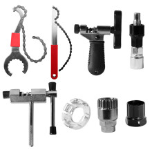 Kit d'outils de réparation de vélos professionnels, outils universels pour le démontage des volants d'inertie et des axes centraux, construction