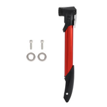 Bike Mini Pump for High Pressure Pumping, Portable Design Aluminum Alloy Lightweight Frame with Presta Schrader Compatibility, Universal Fit Inflator