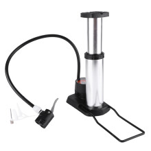 Pompe à pied haute pression en métal pour gonfler les pneus de vélo, compatible avec les vélos électriques et les vélos électriques. Design